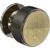 FURNIWARE 10 pezzi Pomelli per mobili in ottone antico lucido, maniglie per armadi a incastro, maniglie per cucina vintage, manopola per cassetti in alluminio, maniglie per cassetti, pomelli per
