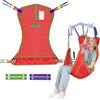 EZ Assistive Sling universale per pazienti a tutto il corpo, Hoyer Lift Medical Sling for Bed Positioning, Transfer for Elderly, Disabled, Bedridden, 500LBS Weight Capacity (rosso-grande)