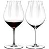 RIEDEL Performance Set 2 Pezzi Calice Bicchiere Pinot Noir 830ml Cristallo
