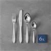 VILLEROY & BOCH Arthur Servizio Tavola Posate Set 24 Pezzi Acciaio Inox