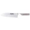 GLOBAL Coltello Santoku Lama con Alveoli 18cm in Acciaio Inox Cromova 18 G-80
