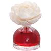 HYPNO CASA Diffusore a Bastoncini con Fiore Bianco Rosa 100ml Rosso Divino