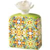 BRANDANI Medicea Diffusore di Fragranza Medicea Giglio 11x14cm Fiore di Carta e Porcellana