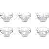 GUZZINI Tiffany Ciotola Coppetta Set 6 Pezzi Trasparente 12cm