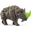 Schleich ELDRADOR | Battle Rhino 70157 | figura mostro dettagliata da collezione | regalo per ragazze e ragazzi | giocattolo robusto per giocare e collezionare | figura dai 6 anni | 6 x 16 x 8 cm