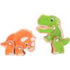 JOUÉCO Set dinosauri in legno Jouéco