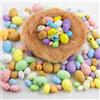 Ourdort 100 Pz Uova di Pasqua Colorate,Mini Nido Uova Pasquali Artigianali di Schiuma Decorazione,per Festa Pasqua Ornamenti per Party Casa Giocattoli Regalo
