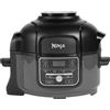 Ninja Foodi MINI Multicooker 6-in-1, 4,7L, Cottura a Pressione, Friggitrice ad Aria, 6 Funzioni, Cottura Lenta e a Vapore, 1460W, Grigio/Nero, OP100EU