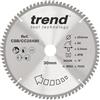 Trend Lama per sega a mitra 254mm 80T TCT, foro 30mm, extra-fine