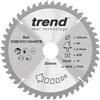 Trend Wood Cordless Mitre Saw Blade, 190mm Diametro, 30mm Foro, 48 Denti, 2.3mm Fenditura, Angolo di Incidenza -5°, TCT, Finitura Fine, CSB/CC19048TB