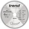 Trend lama per sega mitra 250mm 80T TCT, foro 30mm extra-fine
