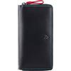 VISCONTI Portafoglio donna 100% pura pelle Portafoglio protezione RFID Portafoglio XL con cerniera per ulteriore sicurezza Portafoglio bifold con confezione regalo ''Spectrum'' - Nero
