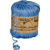 Halbach Nastro di seta a righe | larghezza 4 mm lunghezza 100 m | nastro regalo sostenibile per lottare e confezionare regali in 100% cotone | Colore: blu