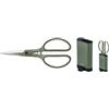 Fiskars Cesoie per Piante con Supporto, Cura delle Piante Urbane, Per Tagli Netti su Piante da Interni e Fiori, Lunghezza Totale 18,8 cm, Acciaio Inox/Plastica, Verde Scuro/Nero, 1075316