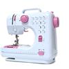 LetCart Macchina da Cucire Portatile con 12 Punti, Facile per Principianti, Cucitrice Automatica, per Creativo, Professionale, Braccio Libero, EU 220 V (Rosa)