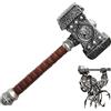 damdos Martello da battaglia medievale in schiuma, per cosplay, Warcraft, Ogrim, Doomhammer da 54 cm, per distruggere il martello di Thor, regalo di compleanno