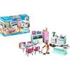 PLAYMOBIL myLife 71608 Cucina con isola, cucina attrezzata per dettagliati giochi di ruolo, realizzato con oltre l'80% di materiali riciclati e biobased, giocattolo per bambini dai 4 anni in su