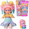 KOOKYLOOS Serie Princess, Unicorn Magic - Bambola da collezione della serie Princess. Contiene bambola, set di vestiti e scarpe a tema principessa, accessorio e animale domestico. 1 bambola, 3 facce