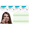 KLLJ Scovolini Interdentali,48pcs Spazzolini Interdentali Silicone,Scovolino Denti,Scovolino per Pulizia Denti,Scovolino Denti Spazzolini Interdentali,per l'Igiene Orale