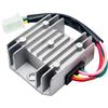 Riloer Regolatore Raddrizzatore Moto 12V 4 Fili per Scooter Quad ATV Universale