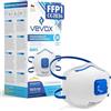 VEVOX® Mascherina FFP1 - Set da 20 - Maschera antipolvere con valvola