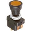 HELLA 6ED 004 778-031 Interruttore/Comando/Innesto, S07, Comando trazione, N° raccordi 3, avvitato, Interruttore acceso/spento, Alesaggio-Ø 14.5mm, Illuminazione interruttore arancione