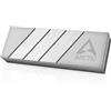 ARCTIC M2 Pro (argento) - Dissipatore di calore per SSD M.2 2280, con pad termici ARCTIC TP-3, compatibile con PC e PS5, per SSD a lato singolo e doppio…