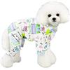 Ducomi Piji Pigiama Cane Cotone Cani Taglia Piccola e Media - Pigiami Gatti 4 Zampe - Completo Tuta Animali Domestici, Gatto - Costume Abbigliamento Vestiti Halloween Carnevale (Animal, S)