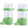 WizeFolk 2 Pezzi Mangiatoia per Uccelli Automatica per Gabbia, 245 ml distributore d'acqua per uccelli, Dispenser Acqua Cibo per Uccelli per Pet Bird Parrot Pigeon Alimentazione Automatica Acqua Potabile