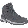 Jack Wolfskin Trail Hiker Texapore Mid W, Scarpe da Escursionismo Donna, Tarmac Grey Light Blue, 37.5 EU