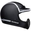 BELL CASCO MOTO-3 FASTHOUSE OLD ROAD NERO/BIANCO OPACO/LUCIDO L