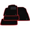 J&J AUTOMOTIVE Tappetini Velluto Su Misura Per Chevrolet Spark 2009-2015 - Set 4 Pezzi Antiscivolo