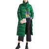 United Colors of Benetton Giaccone 2TWDDN06S Giacca, Verde, M Donna