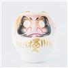 Yoshida Daruma Daruma - Amuleto giapponese, 12 cm, in cartapesta, misura 2