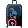 American Tourister Marvel Legends FL - Spinner L Suitcase, 77 cm, 96 L, multicolore (Captain America City)