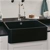 Villeroy & Boch 60 X lavello da cucina, 636001R7, 60 X pure black [Lavelli da Cucina > per Base Sottolavello a partire da 60 cm]