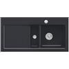Villeroy & Boch Subway 60 lavello da cucina, 671202R7HL4, Subway 60 pure black [Lavelli da Cucina > per Base Sottolavello a partire da 60 cm]