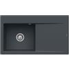 Villeroy & Boch Subway style 50 lavello da cucina, 335201R7HL34, Subway Style 50 pure black [Lavelli da Cucina > per Base Sottolavello a partire da 50 cm]