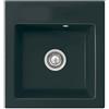 Villeroy & Boch Subway XS Flat lavello da cucina, 67811FR7HL3, Subway XS Flat pure black [Lavelli da Cucina > per Base Sottolavello a partire da 45 cm]