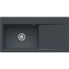 Villeroy & Boch Subway style 60 lavello da cucina, 336201R7HL34, Subway Style 60 pure black [Lavelli da Cucina > per Base Sottolavello a partire da 60 cm]