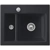 Villeroy & Boch Subway XM Flat lavello da cucina, 67802FR7HL3, Subway XM Flat pure black [Lavelli da Cucina > per Base Sottolavello a partire da 60 cm]