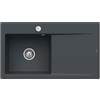 Villeroy & Boch Subway Style 50 Flat lavello da cucina, 33522FR7HL34, Subway Style 50 Flat pure black [Lavelli da Cucina > per Base Sottolavello a partire da 50 cm]