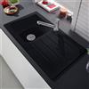 Villeroy & Boch Architectura 50 lavello da cucina, 335001R7HL12, Architectura 50 pure black [Lavelli da Cucina > per Base Sottolavello a partire da 50 cm]
