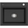 Villeroy & Boch Subway Style 60 S Flat lavello da cucina, 33662FR7HL34, Subway Style 60 S Flat pure black [Lavelli da Cucina > per Base Sottolavello a partire da 60 cm]