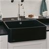 Villeroy & Boch 60 X lavello da cucina, 636002R7, 60 X pure black [Lavelli da Cucina > per Base Sottolavello a partire da 60 cm]