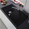Villeroy & Boch Architectura 50 lavello da cucina, 335002R7HL2, Architectura 50 pure black [Lavelli da Cucina > per Base Sottolavello a partire da 50 cm]