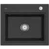 Villeroy & Boch Subway style 60 S lavello da cucina, 336602R7HL34, Subway Style 60 S pure black [Lavelli da Cucina > per Base Sottolavello a partire da 60 cm]