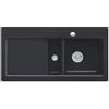 Villeroy & Boch Subway 60 Flat lavello da cucina, 67122FR7HL3, Subway 60 Flat pure black [Lavelli da Cucina > per Base Sottolavello a partire da 60 cm]