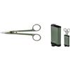 Fiskars Piccole Cesoie per Piante con Supporto, Urban Plant Care, Per Tagli Sottili sulle Piante da Interni, Lunghezza Totale 17 cm, Acciaio Inox/Plastica, Verde Scuro/Nero, 1075315