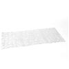 Gedy G-River Tappeto Vasca Antiscivolo con Ventose, Misure: 35x70, Tappetino Bagno in Resina, Finitura Trasparente, Design R&S, Made in Italy, Tappeto Lavabile in Lavatrice, 2 Anni di Garanzia